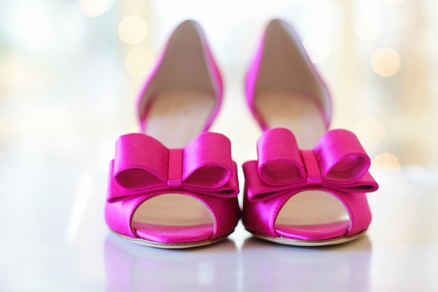 růžové boty